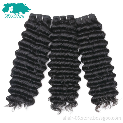 Wholesale Deep Wave Brazilian Virgin Curly Mink Hair Bundles